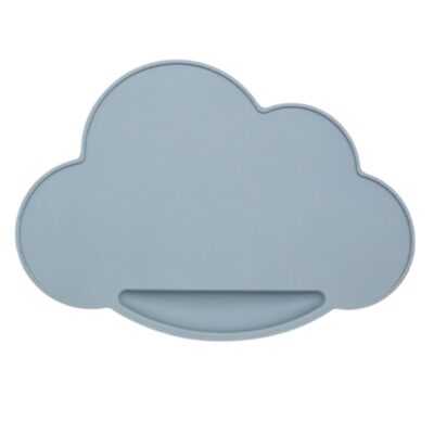Voedingsmat silicone blauw